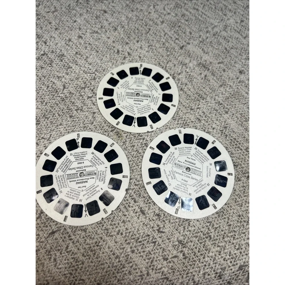 Sawyer's View Master Reel #B 026 Nassau in the Bahamas Famous Cities circa 1960s